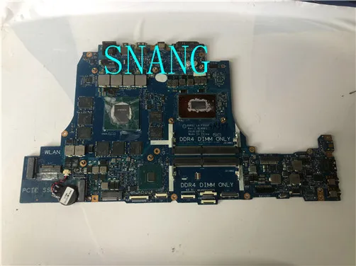 

Для DELL 17 R5 планка основа для компьютера портативный для SR3YY i7-8750HK CPU GTX1070 с CN-07PKR4 07PKR4 7PKR4 LA-F551P 100%