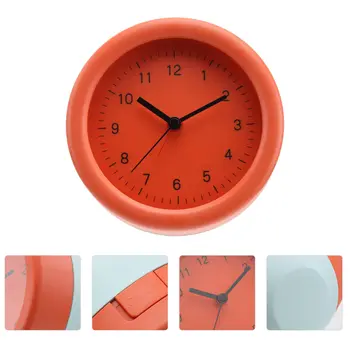 

1Pc Creative Alarm Clock Desktop Alarm Clock Ring Bell Clock Desktop Mute Clock Decorative Round Clock for Students Home Office