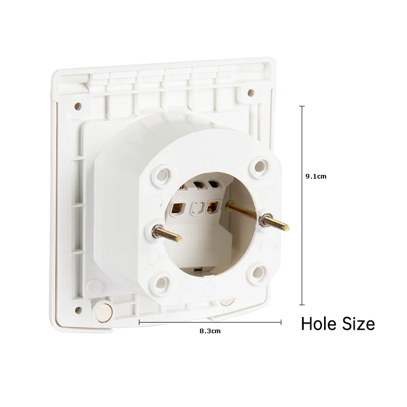 RV modified warehouse door external mains borrowing power socket door waterproof 86 boxes borrowing power socket