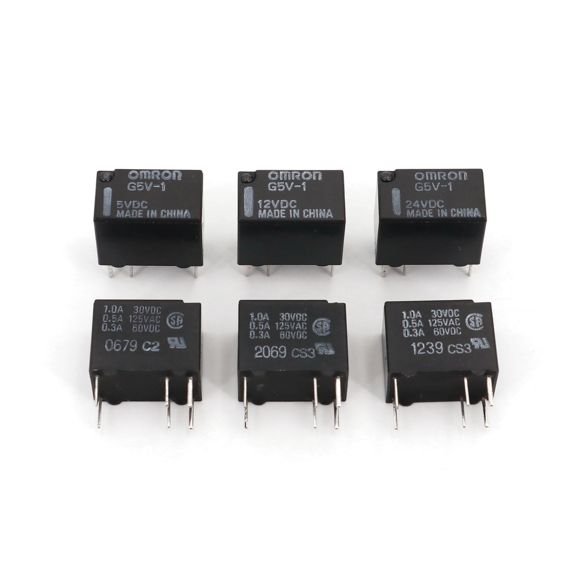 10 pcs G5V-2 5V DC 5VDC PCB Relay 8 PIN Coil DPDT Relay for Signal Circuits 