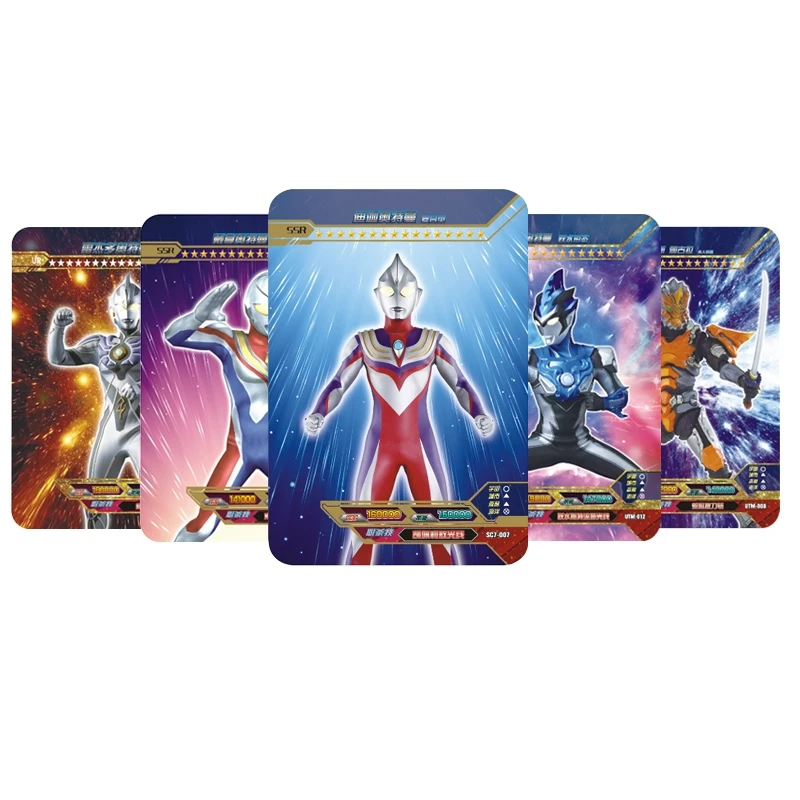 

Ultraman Card Collection Book Starry Flash Card Out of Print CP Gold Card Full Set of Glory Edition 3D Card Collection Card Toys