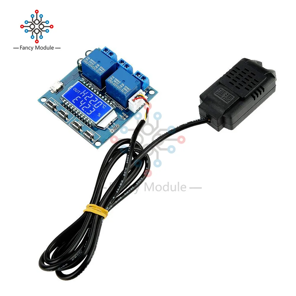 Módulo De Control Automático De Temperatura Y Humedad Constante Doble Salida ES