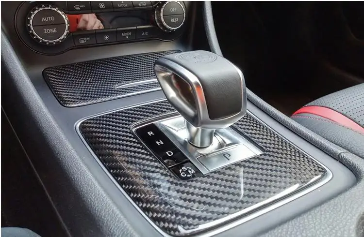 Для CLA45 AMG внутренняя отделка для Mercedes-Benz AMG A45 GLA45 AMG карбоновое волокно шестерни объемного отсека Базовая крышка LHD RHD