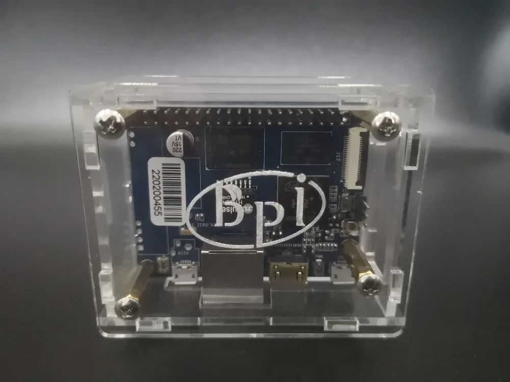 BPI P2 ноль/производителя, прозрачный акриловый корпус Banana Pi
