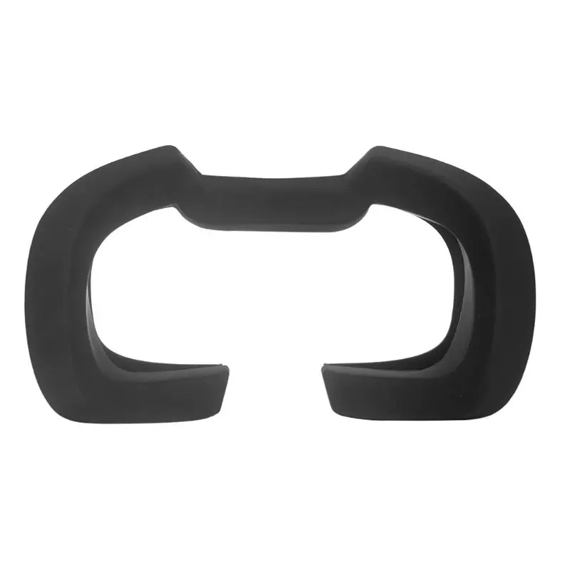 Черный Мягкий силиконовый защитный чехол для глаз Oculus Rift S VR Glasses LX9A - Цвет: Черный