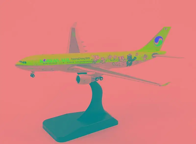 JC Крылья KORAN AIR AIRBUS A330-200 HL8227 1/400 литье под давлением модель самолета