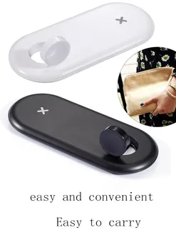 

10W Qi Wireless Charger Dock Station 2 in 1 For Iphone Airpods phone Stand Fast Charging 3.0 For Apple Watch 1/2/3/4/5 Charger
