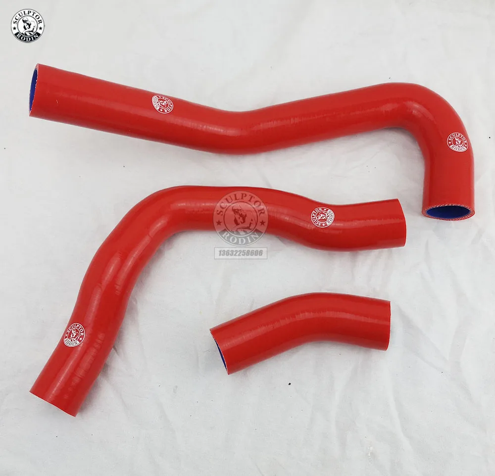 SILICONE RADIATOR COOLANT HOSE FOR Nissan SILVIA 180SX S13 PS13 CA18DET (3PCS) red/blue/black | Автомобили и мотоциклы
