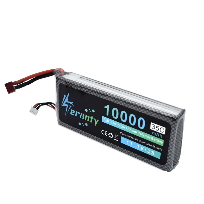 Высокоразрядная батарея 3s 11,1 v 10000mAh Lipo для радиоуправляемого дрона вертолета автомобиля лодки квадрокоптера запасные части 35C 11,1 v литиевая батарея