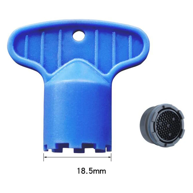 Plastic Faucet Aerator Replacement Tool Spanner For Aerator Wrench Sanitary Ware Faucet Inflator Filter Liner Tool 5pcs/set