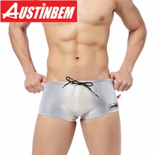 AUSTINBEM, Мужская одежда для плавания, sunga, плавки-боксеры, шорты для серфинга, купальные костюмы, плавки для купания, трусы для геев, с мешочком для пениса, 217