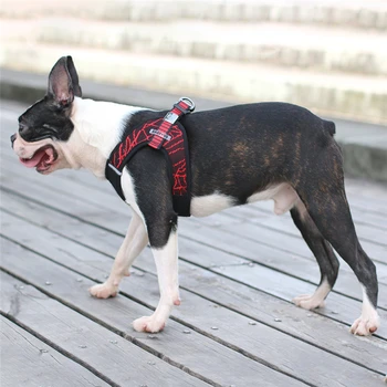 

Reflective Harness Leads Chest Straps Pet Dog Harnesses For Small Medium Dog Adjustable Safety Dog Training Walking Vest No Pull