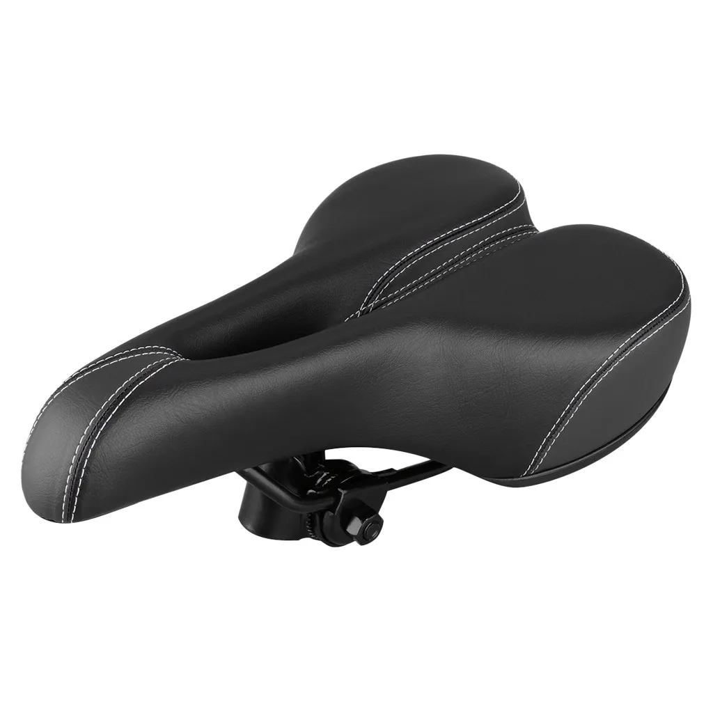 Комфортное широкое большое Велосипедное гелевое Круизное сверхспортивное мягкое седло для BMX мотобайк горный велосипед седло Новое# Z - Цвет: Черный