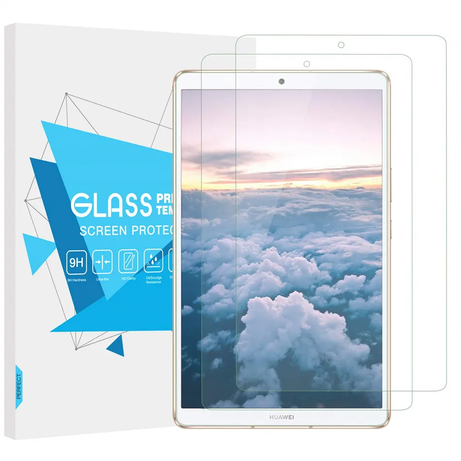 2 Pcs/Pack for Huawei MediaPad M6 8.4 inch VRD-AL09 VRD-W09 2019 Screen Protector Tempered Glass HUAWEI Inch (2019) | Компьютеры и
