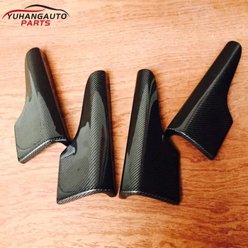 

For lancer evolution7 8 9 evo 7-9 side skirt add on addon spats carbon fiber