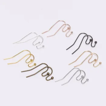 

100pcs/lot 21*16mm Earring Wires Earrings Hooks For Jewelry Making Findings DIY Earwire Jewelry Accessories Supplies