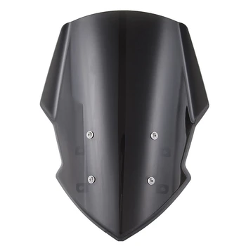 

Motorcycle Front Windshield Windscreen Deflector Protector with Bracket for 2018-2019 Yamaha MT FZ 07 MT-07 FZ-07 Motorcycle Acc