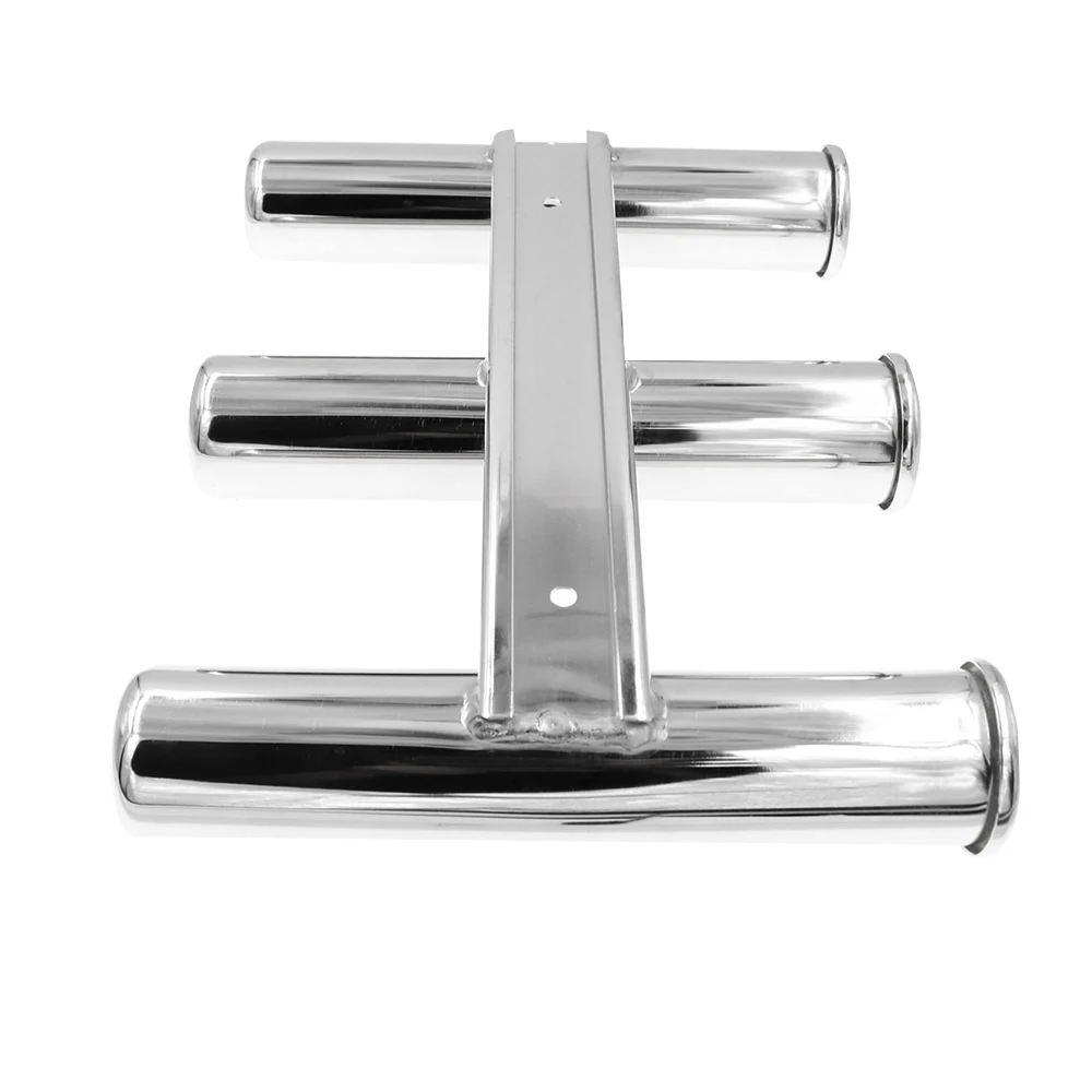 Multi-use 3 Tube Rod Holder Triple Stainless Steel 316 Fishing Rod Holder For Marine Boat Yacht Accessories