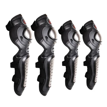 

ARiding Tribe Motorcycle Kit Knee Protector Shield pads Stainless pads Racing Bike Off-Road Vehicles Protective Gear