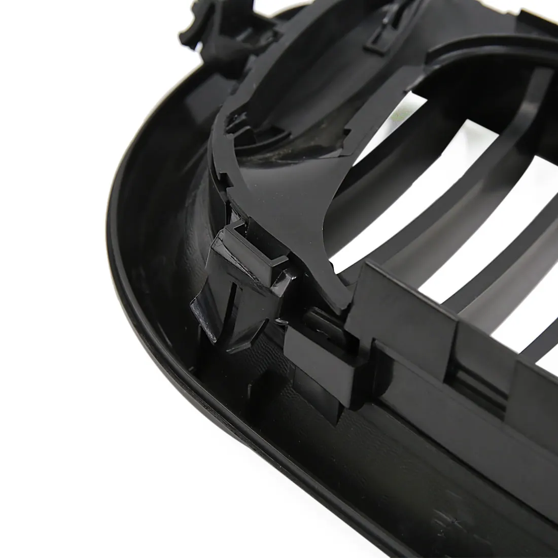 X AUTOHAUX Matte Black Front Hood Kidney Grille Grill For BMW E46 318i 320i 323i 325i 328i 2002 TO 2005 Racing Grille Trim COVER