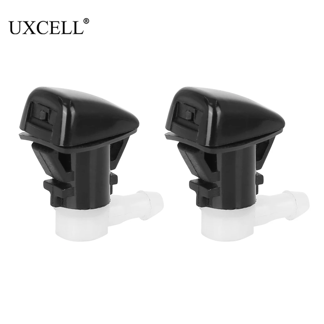 

uxcell 2pcs 68269108AA Windshield Washer Nozzle Sprayer Single Hole Replacement for 11-19 Dodge Durango