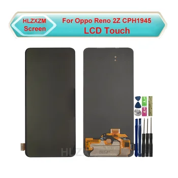 

For Oppo Reno 2Z CPH1945 LCD Display With Touch Screen Digitizer Assembly Replacement With Tools+3M Sticker