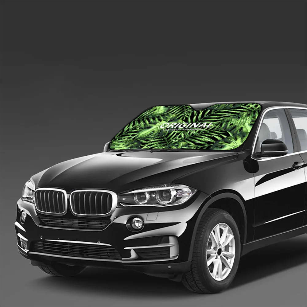 Car Windshield Sun Shade Car Sunshade-Keep Your Vehicle Cool UV Sun and Heat Reflector Universal Fit