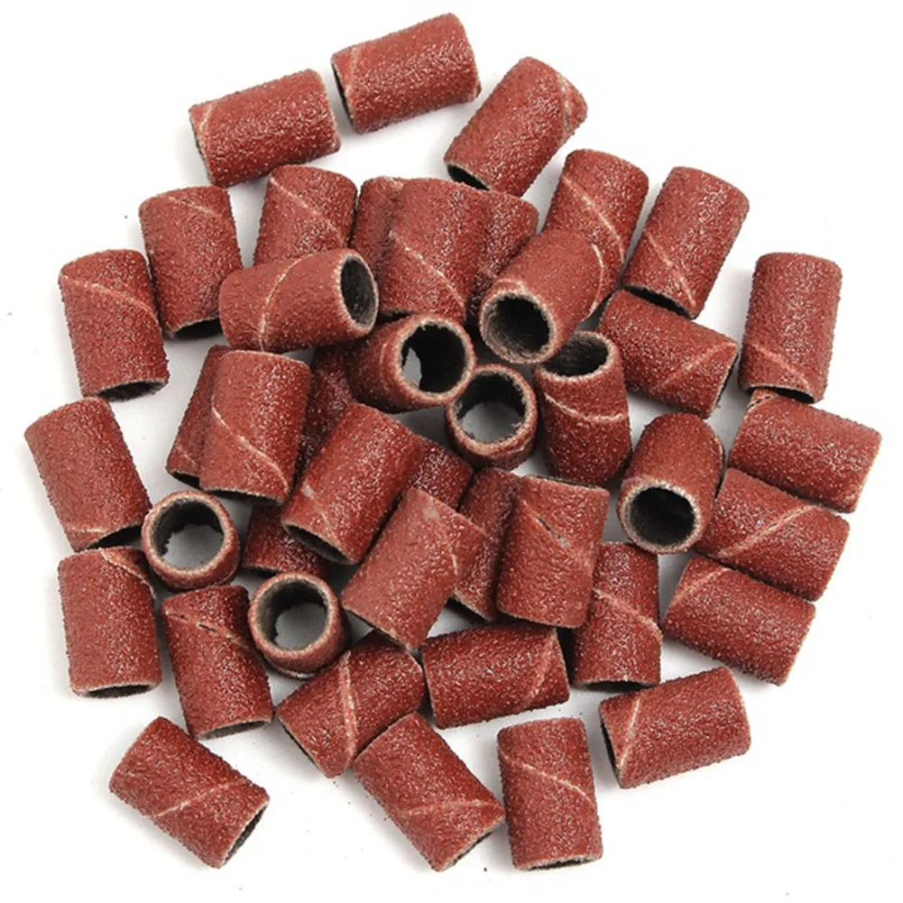 150Pcs 80# 120# 180#/50 Sanding Band Machine Replacement Bits Pedicure Polishing Tool | Красота и здоровье