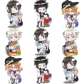 

Keychain Creative Man Key Chain Bags Stray Dogs Women Key Ring Chain for Pants Pendant Key Holder Jewellery Acrylic Breloczek