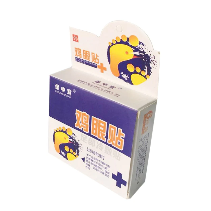 High Quality 6 Pcs Exfoliating Corn Foot Patch Feet Dead Skin Remove Treatment Foot Plantar Warts Calluses Away EK-New