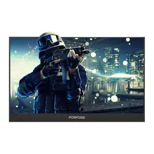 17.3 Inch HDMI HD 1080P HDR Type-C Portable Monitor IPS Screen Car Display for PS4 XBOX PC computer/speaker /mobile phone