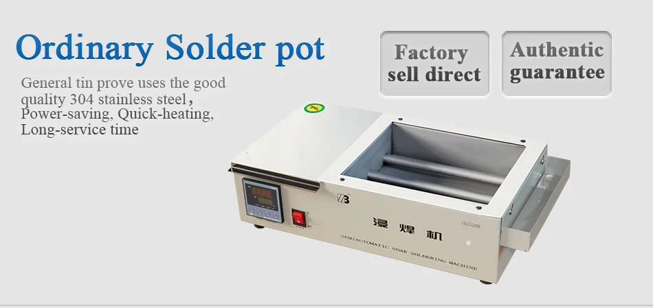 cheap stick welder Stainless Steel Plate Soldering Pot Melting Tin Machine Welding Tool Equipment soldering pot rework station