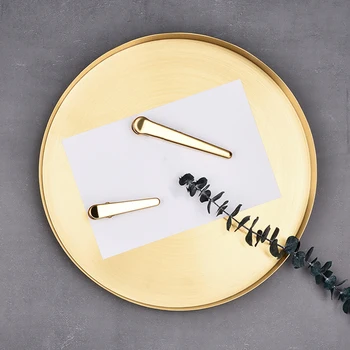

30cm Stainless Steel Home Gold Kitchen Round Shape Jewelry Display Decorative Storage Tray Desktop Space Saving