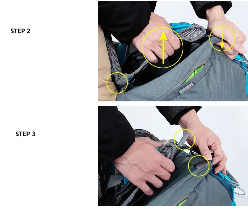 Creeper Outdoor Sports Mountaineering Backpack Camping Hiking Trekking Rucksack Travel Waterproof Cover Bike Bags