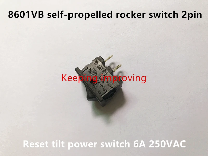 Оригинальный новый 100% 8601VB самоходный кулисный переключатель 2pin сброс наклона