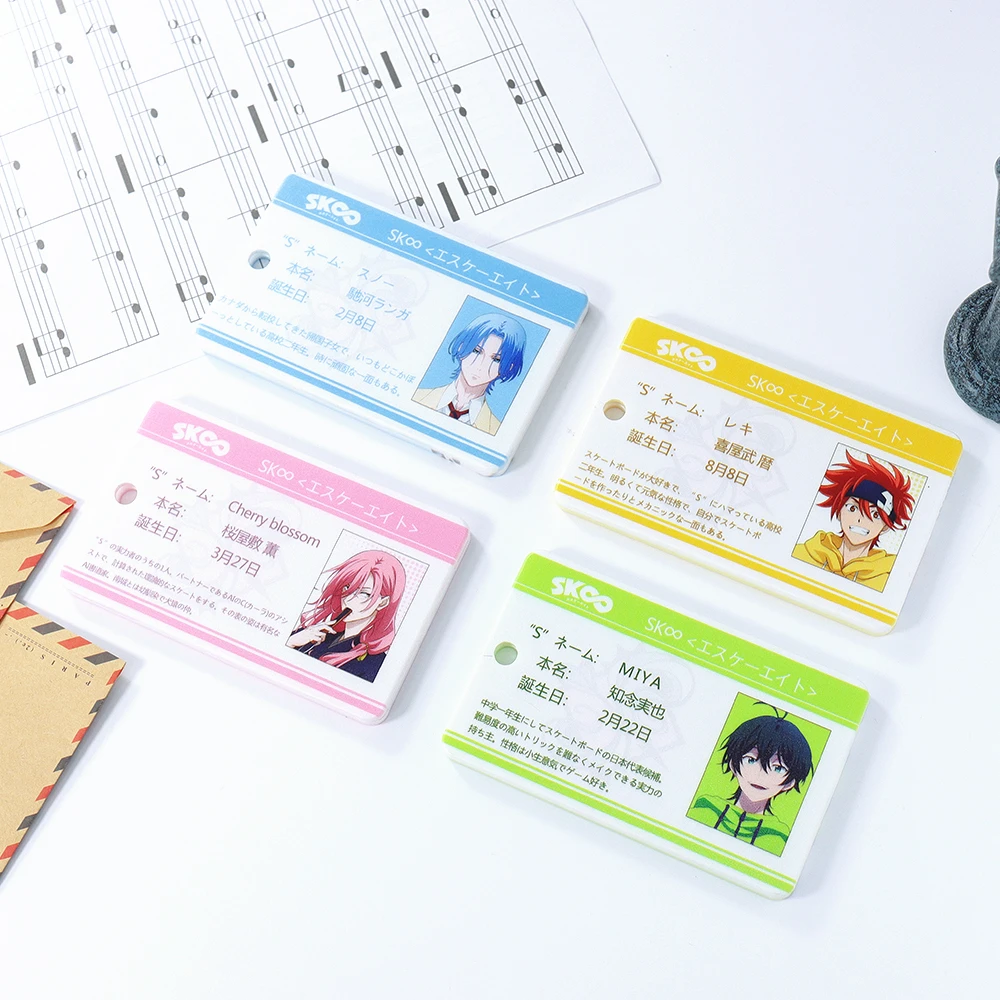 Estuche Para Tarjetas Sk8 The Infinity Accesorios Para Disfraces Kawaii Anime Reki Langa Miya Accesorios Para Disfraces Aliexpress