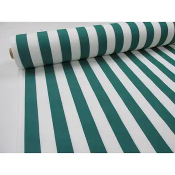 

CANVAS ACRYLIC Ref, GREEN STRIPE, footage 3,45 MTS x width 3,20 MTS