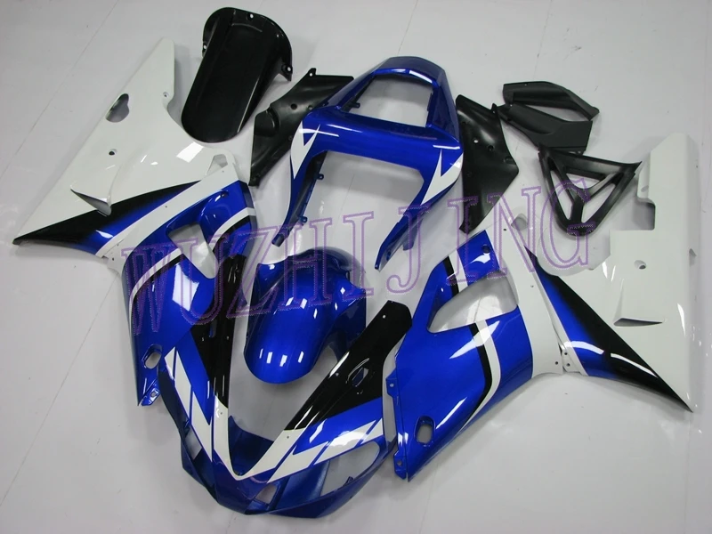 Обтекатели для YAMAHA YZFR1 2000 кузов YZFR1 01 сине-белый обтекатель для YAMAHA YZFR1 2000-2001
