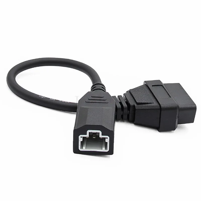 For Honda 3pin TO 16pin Connector Adapter OBD to OBD2 16Pin For Honda OBD 2 OBD2 Car Diagnostic Auto Tool OBD2 Extension Cable (4)