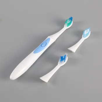 

Electric Toothbrush Ultrasonic Eectric Tooth Brush Sonic Toothbrush Adults 3pcs Different Type Heads Nano Extra Soft