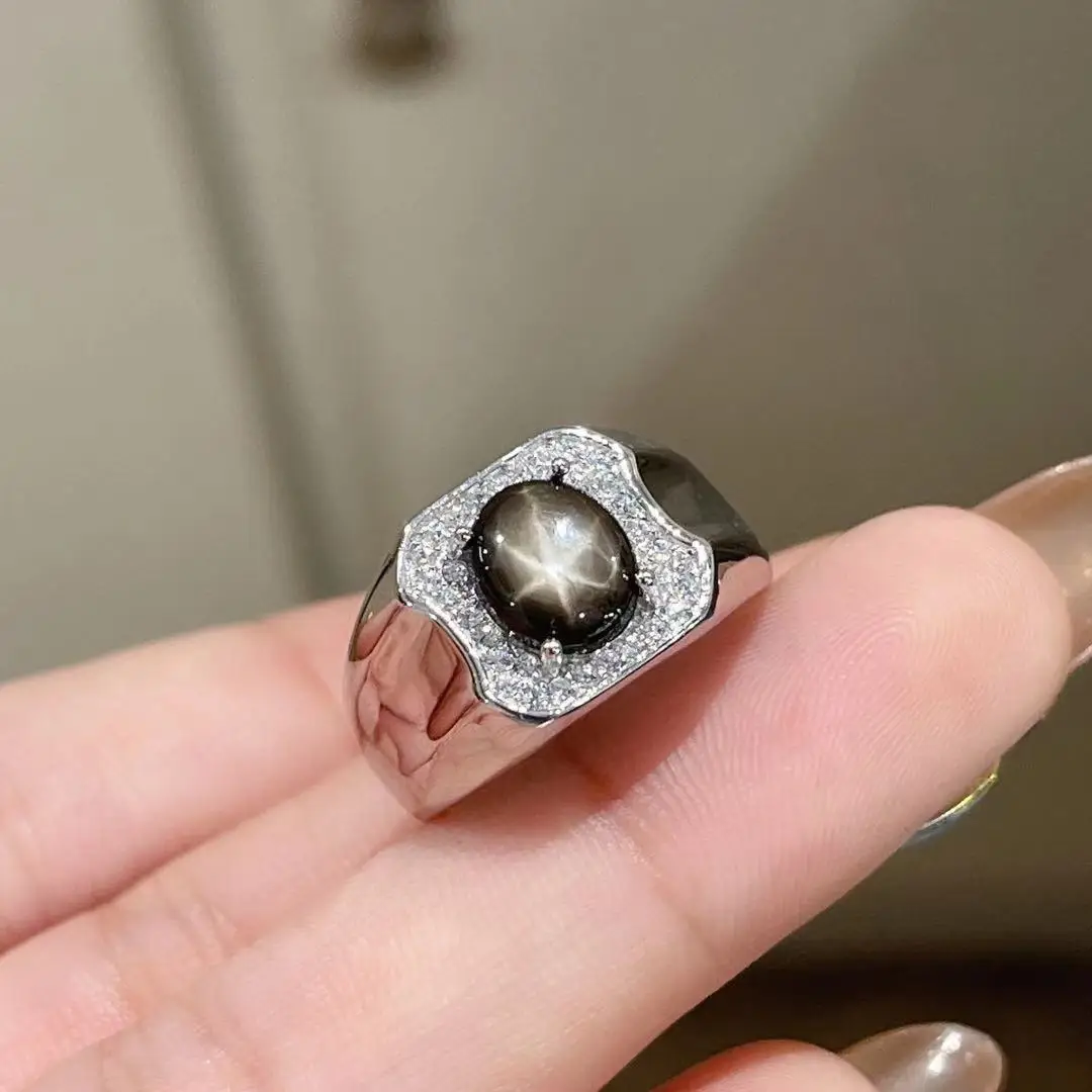 Stella Black Star Sapphire Ring – Tippy Taste Jewelry