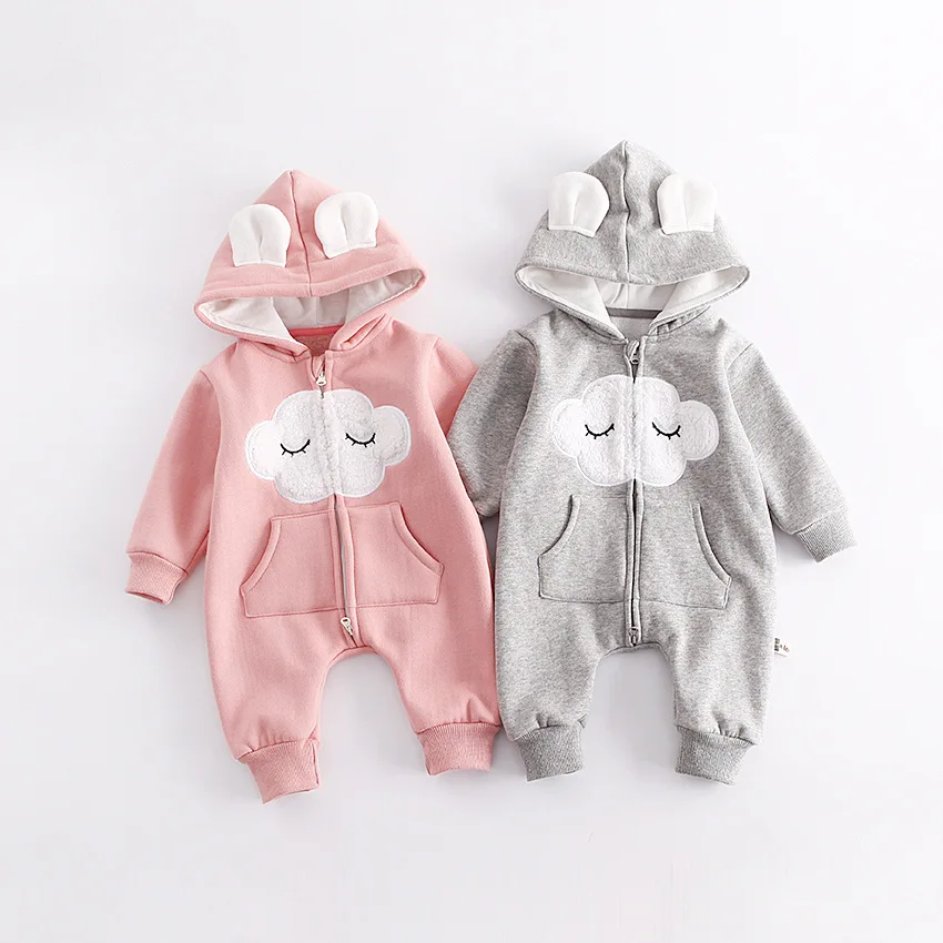 

Autumn Infant Clothing Baby One Piece Korean-style Romper Kids' One-piece Suit Nursing Long Crawling Clothes