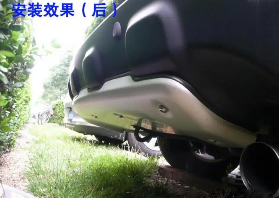 Rear Guard Plate Защитная накладка переднего заднего бампера из нержавеющей стали для HONDA CR-V CRV 2007 2008 2009 - Цвет: Rear Guard Plate