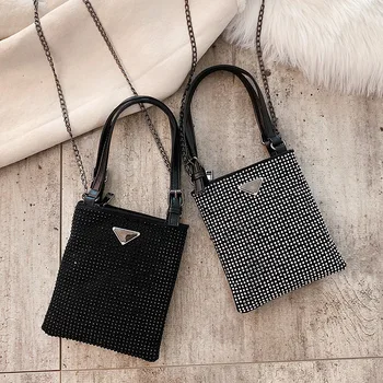 

Dimond Luxury Handbags Women Bags Designer Fashion Messenger Bag Female Small Crossbody Shoulder Bag Bolso Mujer Ladies Totes