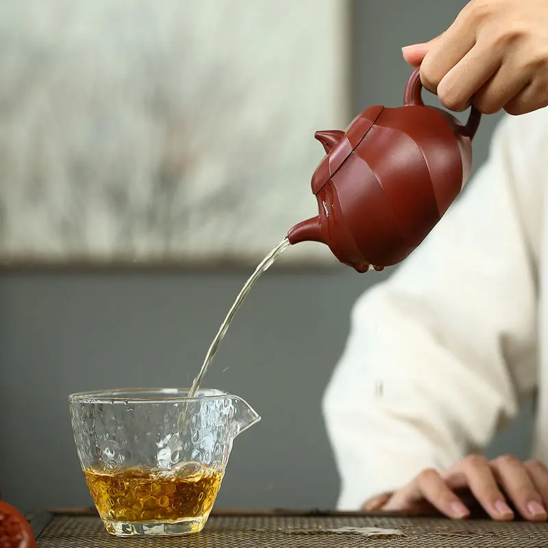 Чайный сервиз Dahongpao чайный из фиолетовой глины 240 мл|Заварники| |