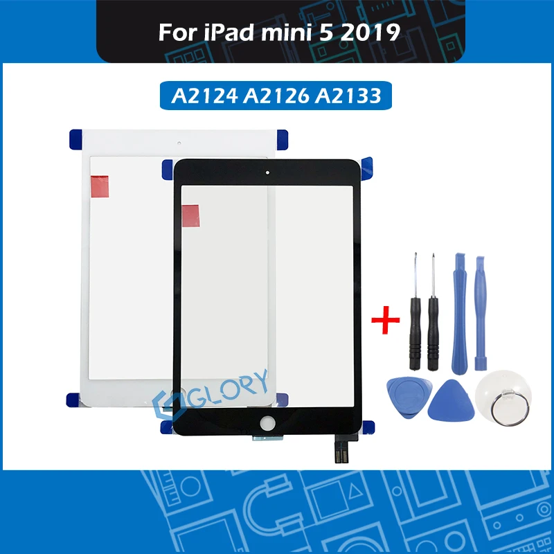 Новинка 7," A2124 A2126 A2133 сенсорная панель для iPad Mini 5 5th Gen ЖК-сенсорный экран дигитайзер переднее стекло замена