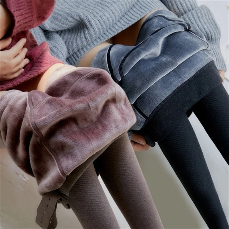 Velvet Maternity Leggings Pants For 