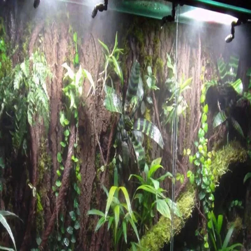 Ugello Nebulizzatore Per Terrario Rettili - Sprinkler A 360&deg; Per Umidit&agrave; E Raffreddamento