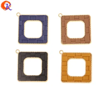 

Cordial Design 50Pcs 32*32MM Jewelry Accessories/Hand Made/Leather Effect/Sqaure Shape/DIY Making/Charms/Earring Findings