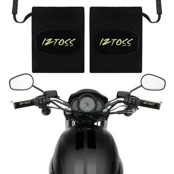 

Motorcycle 12V Heated Grips with Wire and Switch Heater Kit 30-36mm Handle Handlebar Warmer Grips